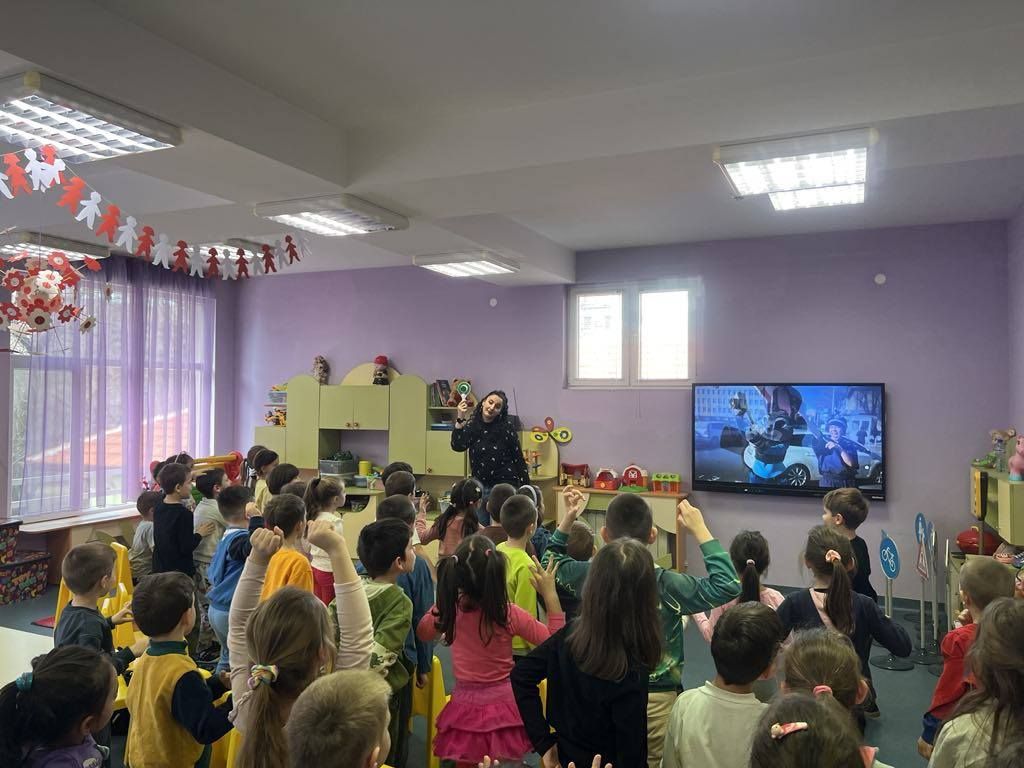 Децата от четвърта група "Здравец" - ДГ 52 Илинденче - София